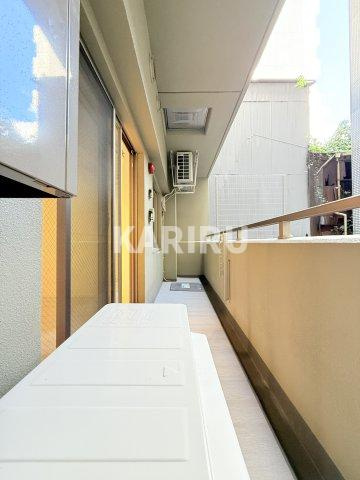 LAZO内久宝寺のバルコニー