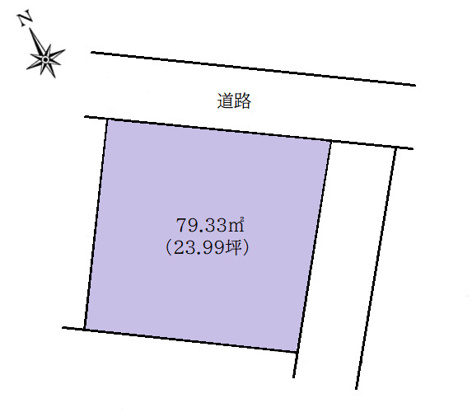 【土地図】 | 伊東市猪戸1丁目　売地