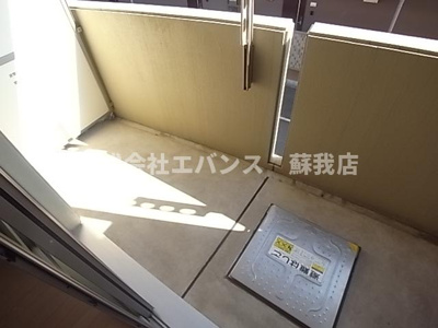 【バルコニー】 | ロシニョル | バルコニー付きです