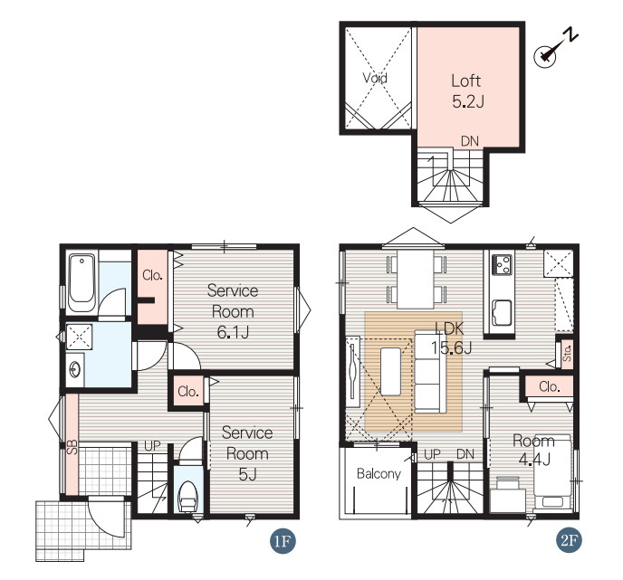 藤沢市鵠沼松が岡4丁目2期　新築戸建　全4棟4号棟