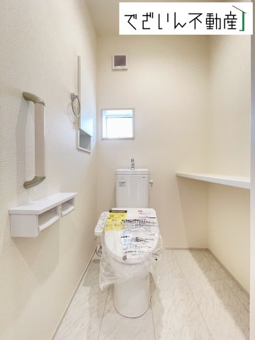 【トイレ】 | blooming garden久喜市吉羽3丁目　【平屋】新築住宅 | 現地(2025年6月撮影)