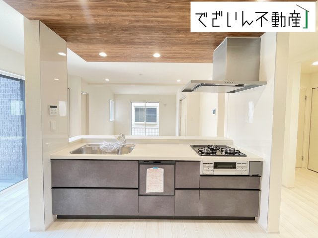 【キッチン】 | blooming garden久喜市吉羽3丁目　【平屋】新築住宅 | 現地(2025年6月撮影)
