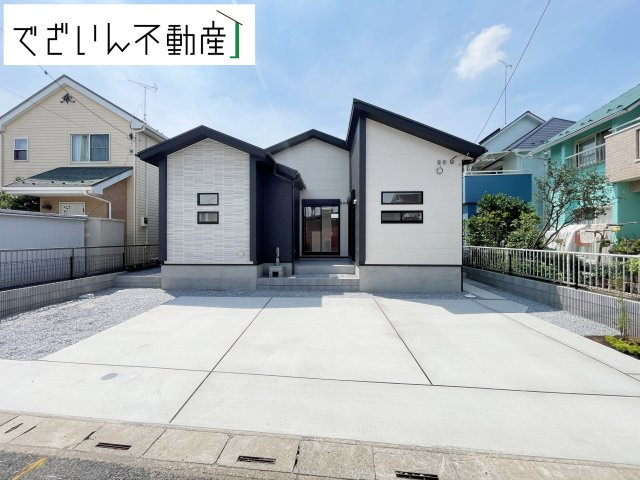 【外観】 | blooming garden久喜市吉羽3丁目　【平屋】新築住宅 | 現地(2025年6月撮影)