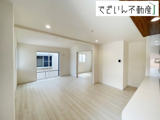 【居間・リビング】 | blooming garden久喜市吉羽3丁目　【平屋】新築住宅 | 現地(2025年6月撮影)
