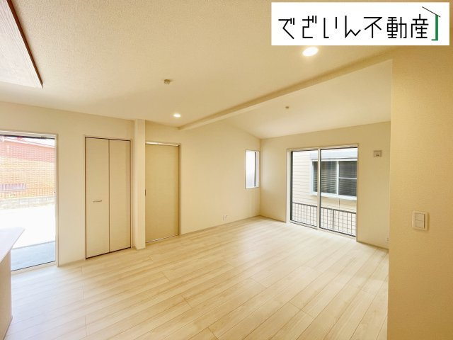 【居間・リビング】 | blooming garden久喜市吉羽3丁目　【平屋】新築住宅 | 現地(2025年6月撮影)