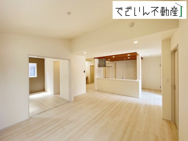 【居間・リビング】 | blooming garden久喜市吉羽3丁目　【平屋】新築住宅 | 現地(2025年6月撮影)