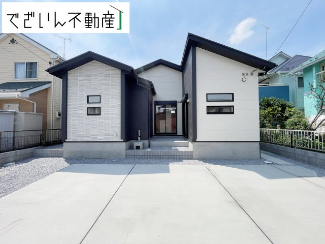 【外観】 | blooming garden久喜市吉羽3丁目　【平屋】新築住宅 | 現地(2025年6月撮影)