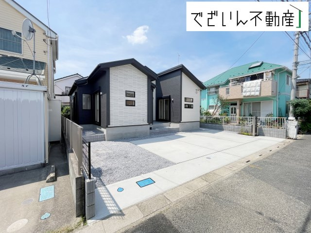 【前面道路含む現地写真】 | blooming garden久喜市吉羽3丁目　【平屋】新築住宅 | 現地(2025年6月撮影)