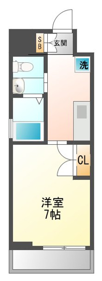 【間取り】 | 飛松高谷マンション
