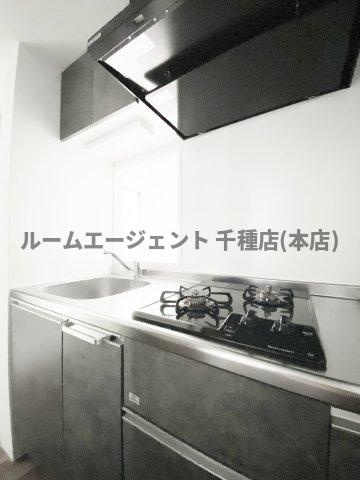 リーデンス今池のキッチン