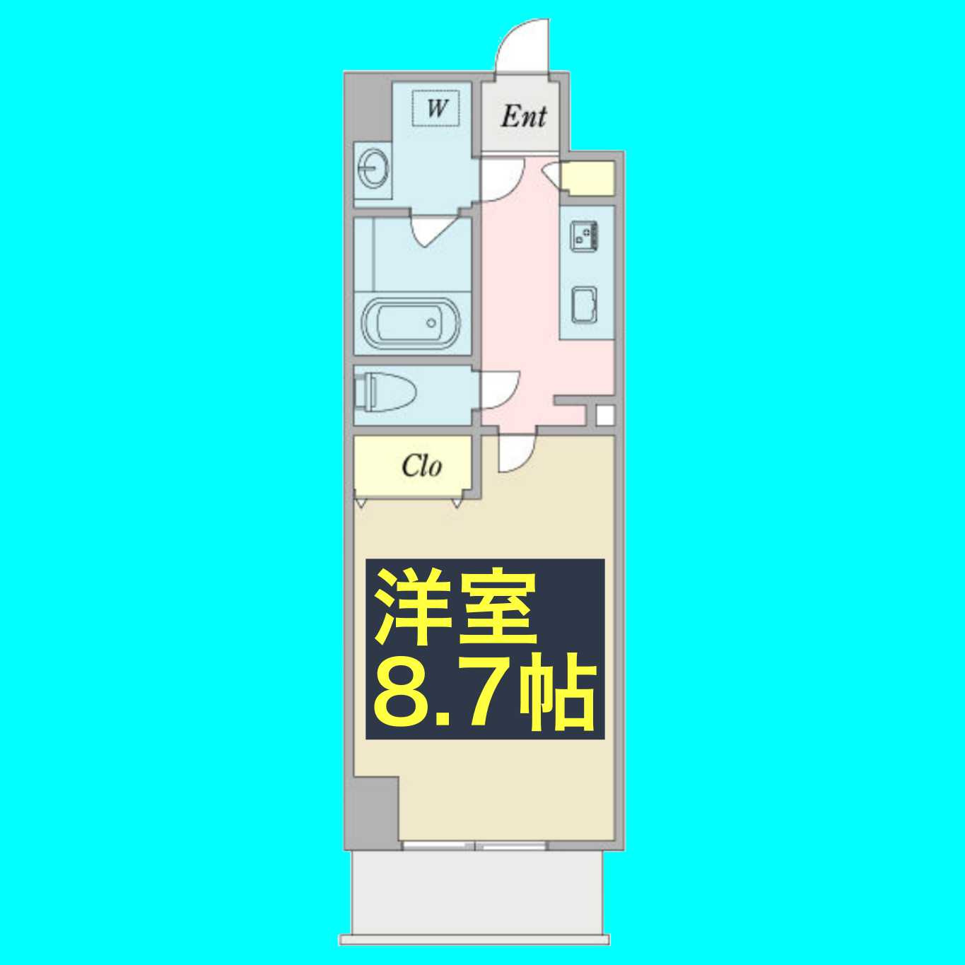 ルミノス千種の間取り