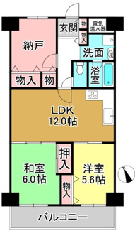 【間取り】 | ネオコーポ大津湖城が丘Ｂ棟