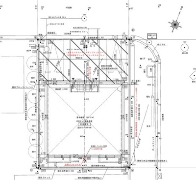 【駐車場】 | グランソフィアめじろ台 | 外構図