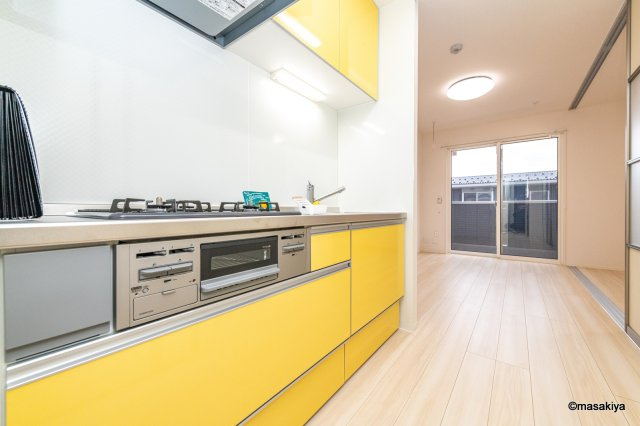 リヴェール中御所　Cのキッチン