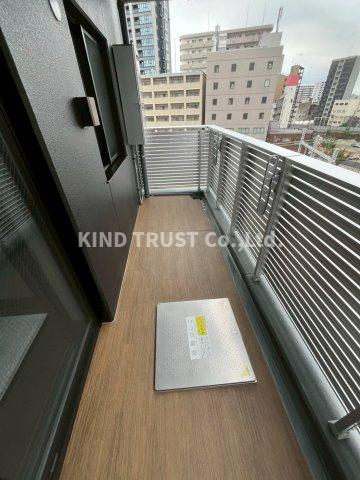 セントリヴィエ大阪梅田のバルコニー|落ち着いた時間を過ごせるバルコニーです