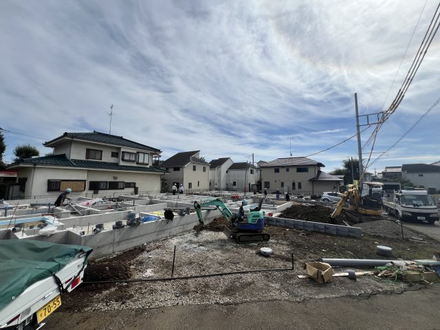 武蔵村山市本町　新築戸建全6棟の駐車場