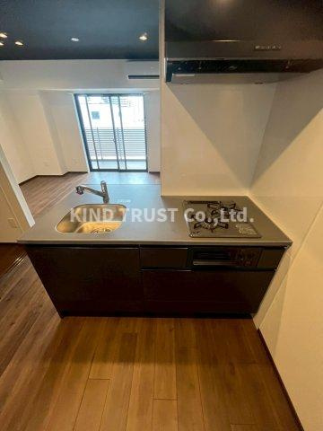 セントリヴィエ大阪梅田のキッチン|お料理しやすいキッチンです