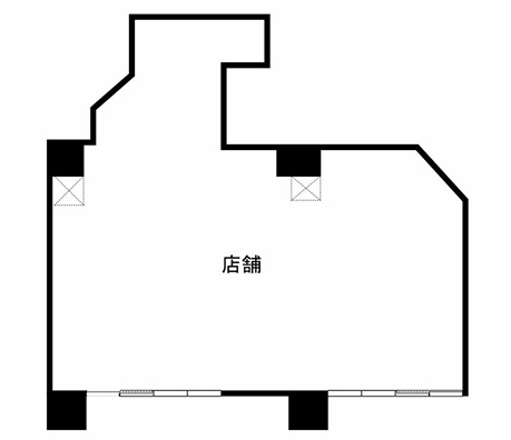 リファレンス竹下駅前の間取り
