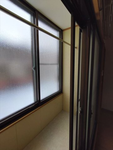コーポ内野のバルコニー|サンルーム