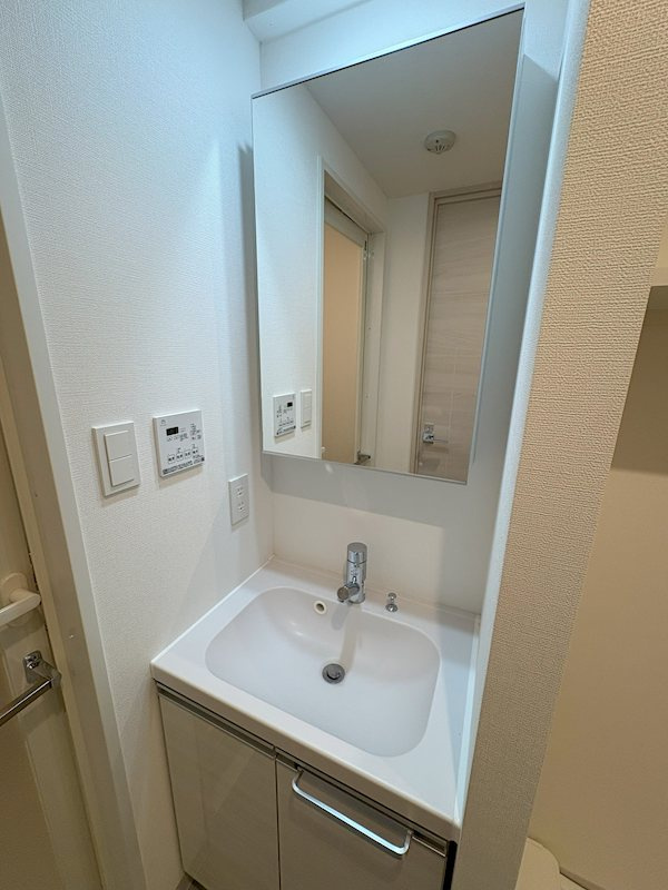 GENOVIA谷塚の洗面所