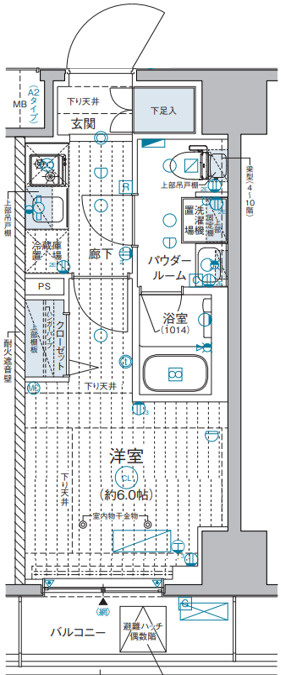 GENOVIA西横浜の地図