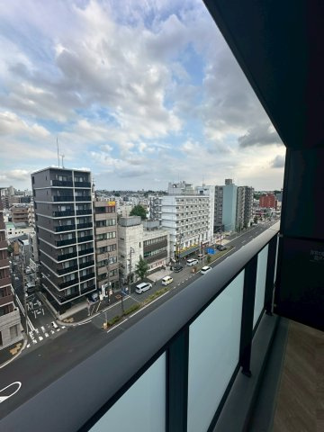GENOVIA西横浜のバルコニー