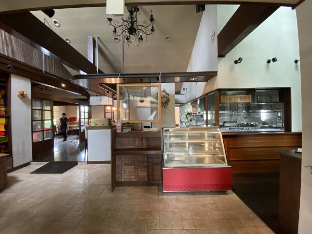 下妻店舗事務所のロビー