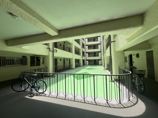 【中庭】 | 熊谷オリエンタルマンション