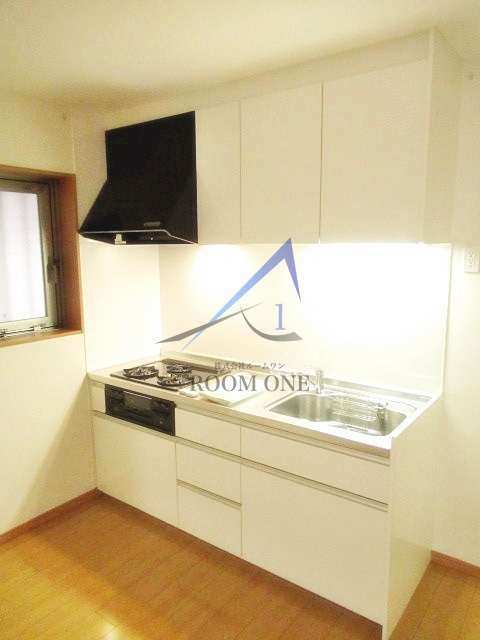 ハウスパティオのキッチン|キッチンです。