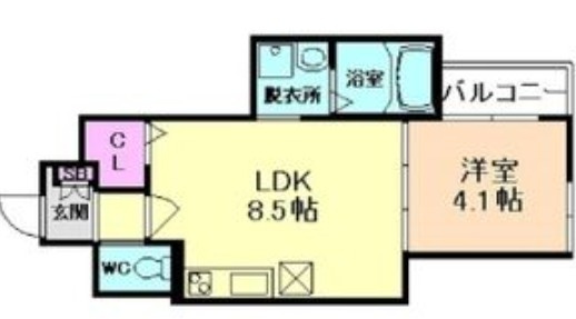 【間取り】 | ルミエール放出