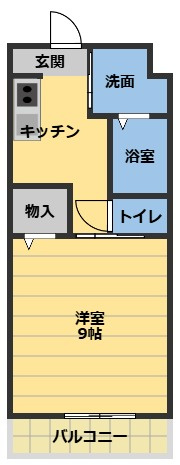 シンフォニー大園の間取り