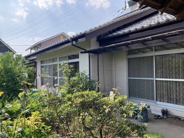 前橋市箱田町　平屋中古住宅のバルコニー