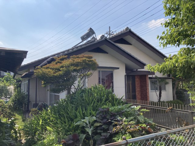 前橋市箱田町　平屋中古住宅の外観