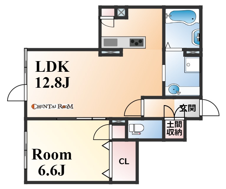 Ｎ-ＣＵＢＥの間取り