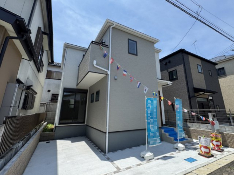 柏市しいの木台４丁目新築戸建【高柳西小学校：6分】の外観|完成済み内覧可能です！！