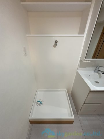 本厚木リバーサイドマンション参番館のランドリースペース