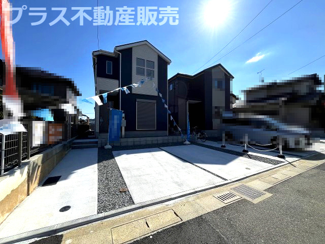 【外観】 | 福岡市南区大平寺2丁目4期　1号棟（全3棟）【仲介手数料無料・0円】 | 現地写真。プラス不動産販売なら、現場の全ての棟をまとめてご見学頂けます。