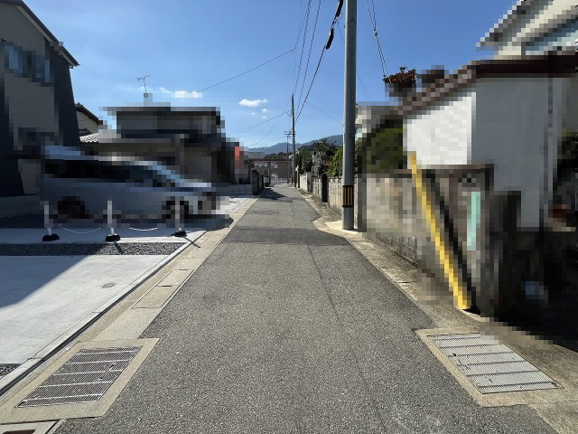 【その他】 | 福岡市南区大平寺2丁目4期　3号棟（全3棟）【仲介手数料無料・0円】 | 現地写真。前面道路です。