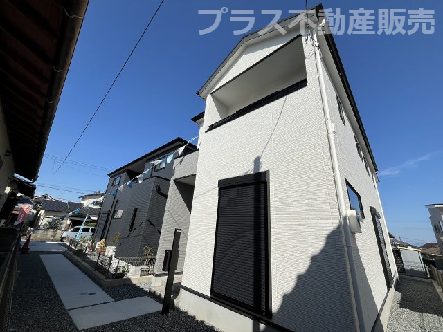 【外観】 | 福岡市南区大平寺2丁目4期　3号棟（全3棟）【仲介手数料無料・0円】 | 現地写真。同じ物件を見るなら、プラス不動産販売にお任せ下さい。