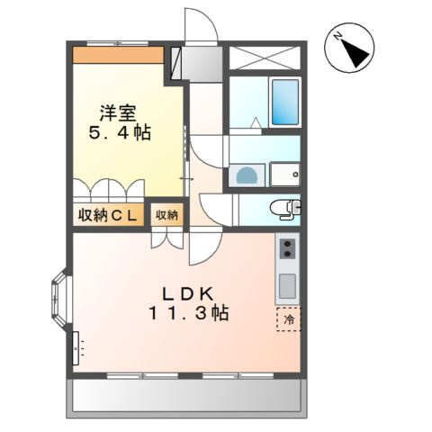 LION　Hikariの間取り