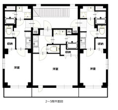 ｂ＇ＣＡＳＡ　Ｍｕｋｙｏｋｕ　押上の間取り