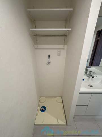 グランスイート本厚木のランドリースペース