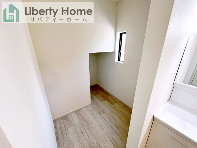 笠間市南友部1期　新築戸建　1号棟の収納