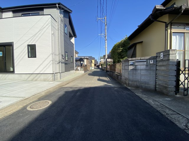 【前面道路含む現地写真】 | 北区鶴羽田1期