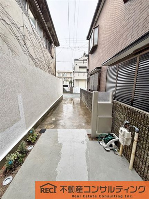 【前面道路含む現地写真】 | 西宮市津門呉羽町　中古戸建
