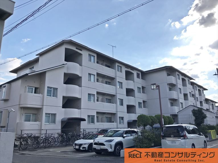 ローズハイツ西宮宮前町二号棟の外観