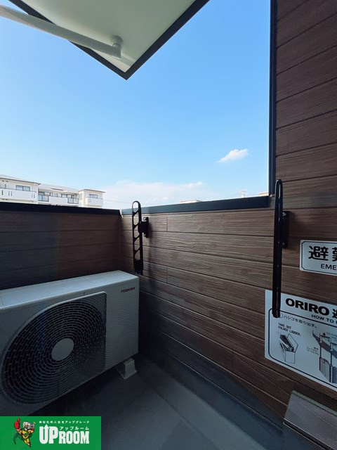 LECOCON岩倉Ⅳのバルコニー