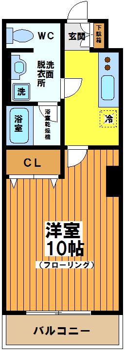 ＤＳマンションの間取り