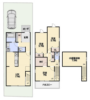 伏見区石田内里町　新築戸建の画像
