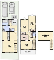 伏見区石田内里町　新築戸建の画像